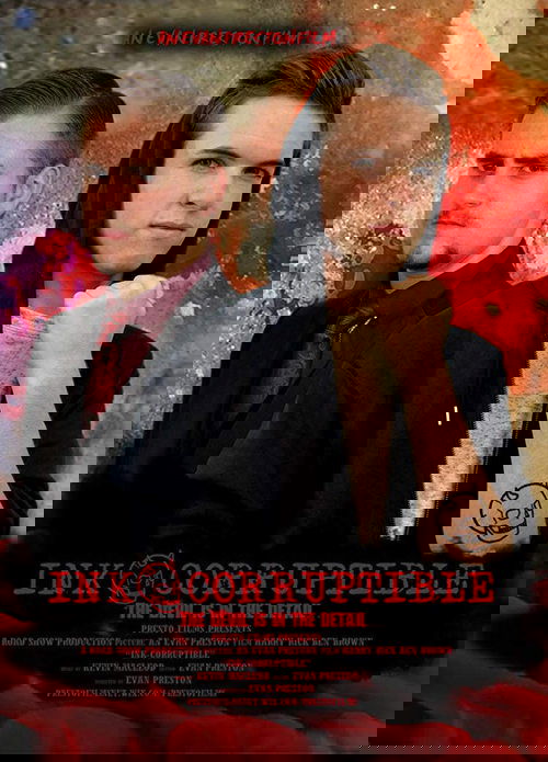 Ink-corruptible movie poster
