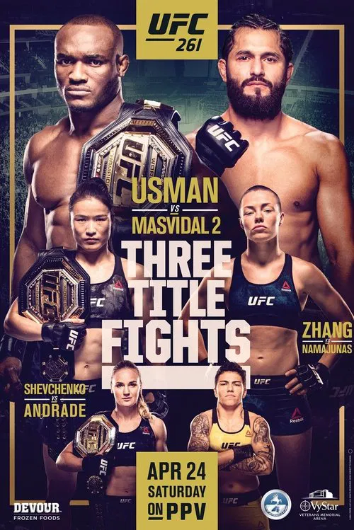 UFC 261: Usman vs. Masvidal 2 movie poster