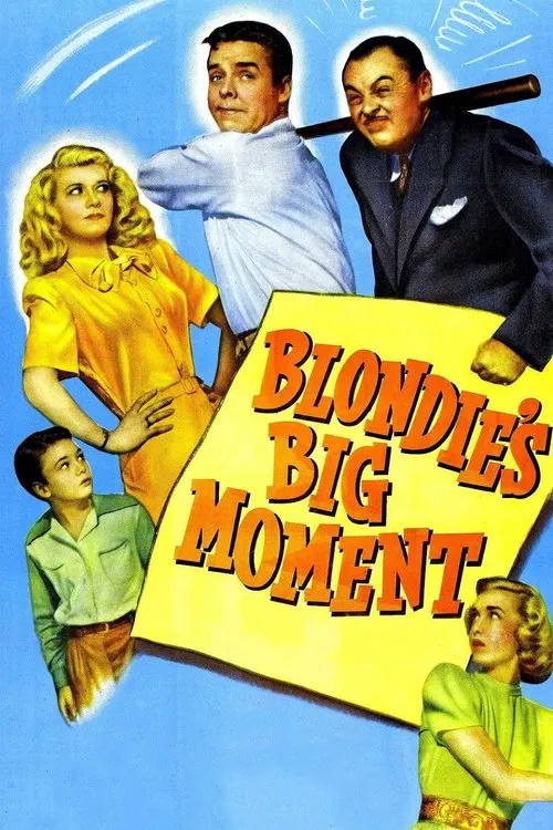 Blondie's Big Moment movie poster