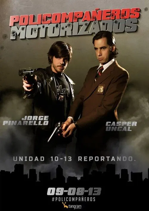 Policompañeros motorizados movie poster