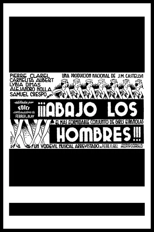 ¡¡¡Abajo los hombres!!! movie poster