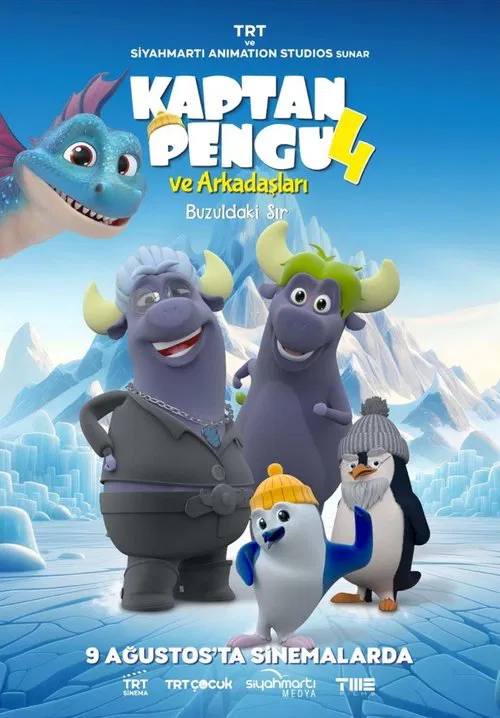 Kaptan Pengu ve Arkadaşları 4: Buzuldaki Sır movie poster