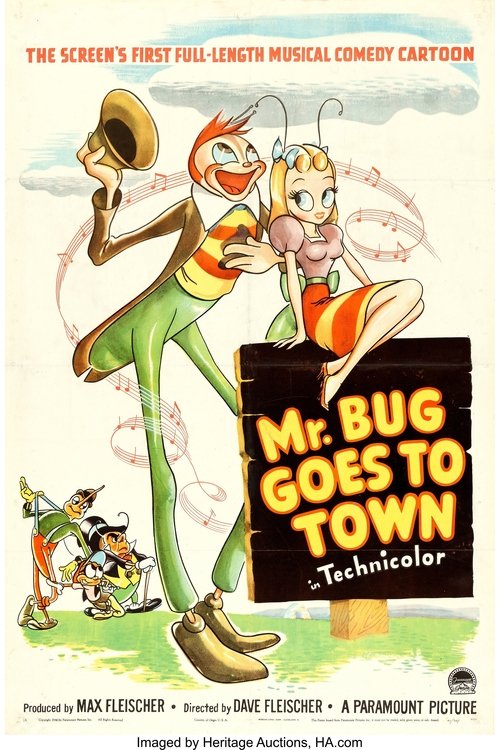 Mr. Bug Goes to Town movie poster