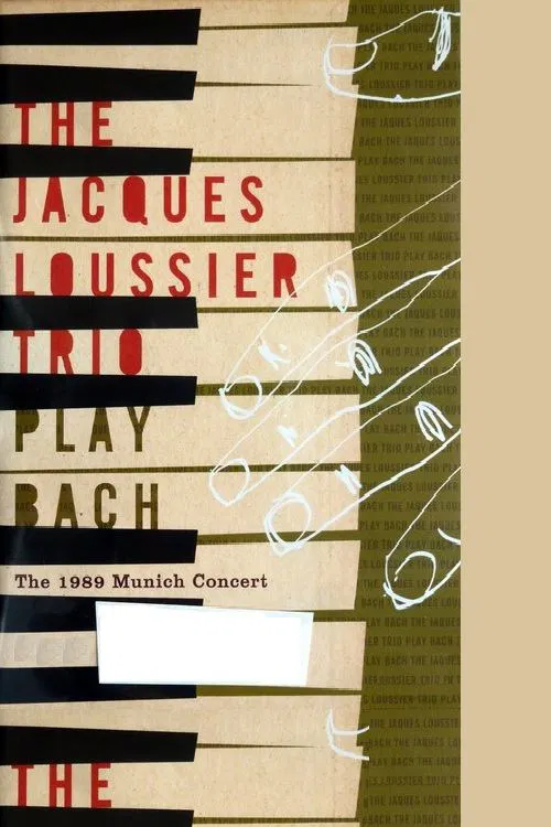 Jacques Loussier Trio - Play Bach - The 1989 Munich Concert movie poster