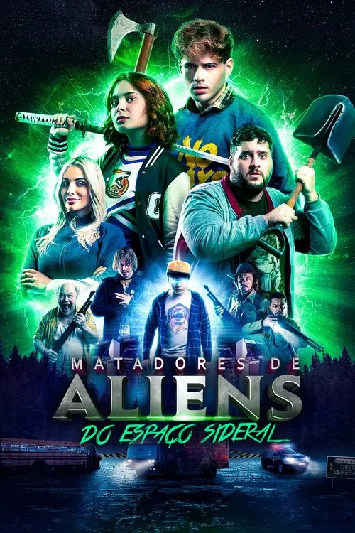 Poster do filme Matadores de Aliens do Espaço Sideral