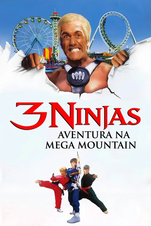 Poster do filme 3 Ninjas: Aventura na Mega Mountain