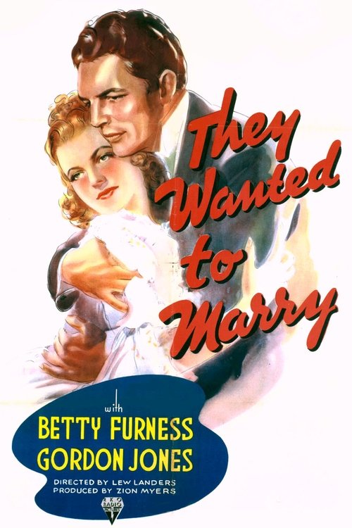 They Wanted to Marry movie poster