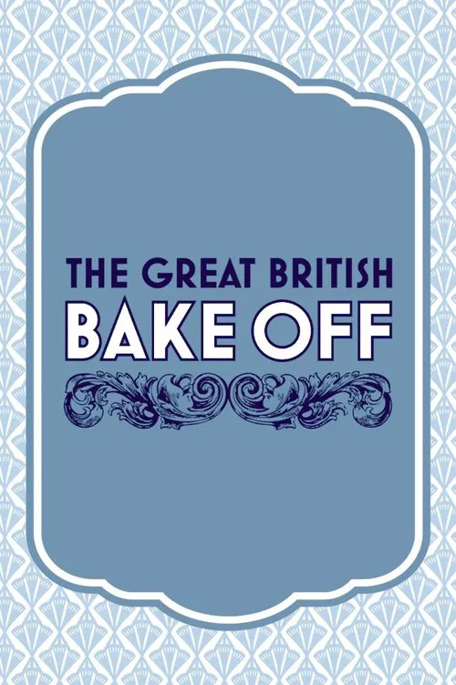 The Great British Bake Off tv show poster