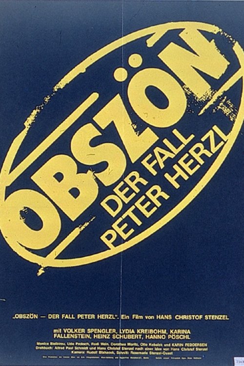 Obscene: The Case of Peter Herzl movie poster