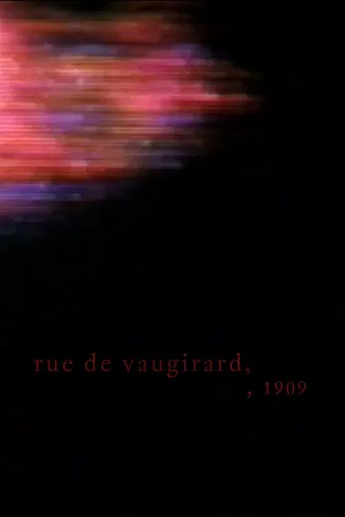 Rue de Vaugirard, 1909 movie poster