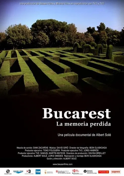 Bucarest, la memòria perduda movie poster