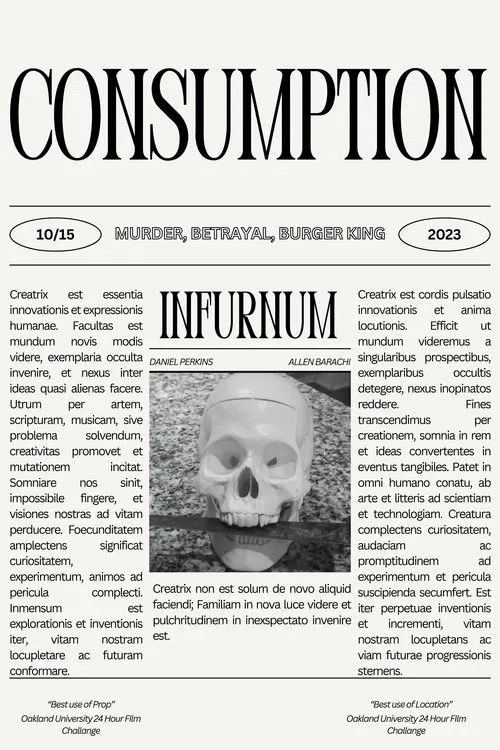 Consumption movie poster