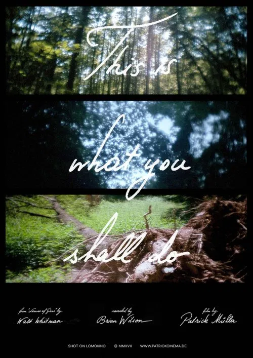 This Is What You Shall Do movie poster