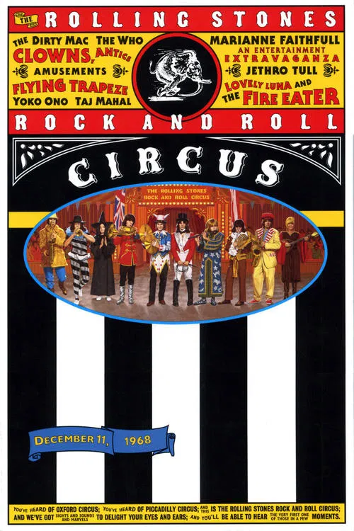 The Rolling Stones Rock and Roll Circus movie poster