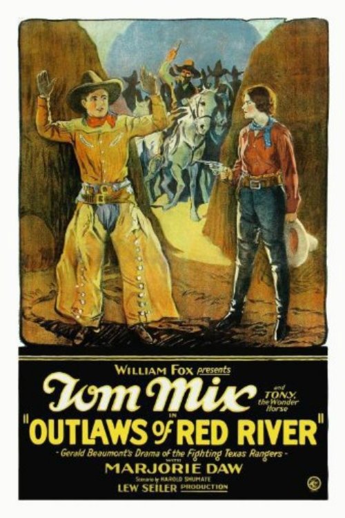 Outlaws of Red River movie poster