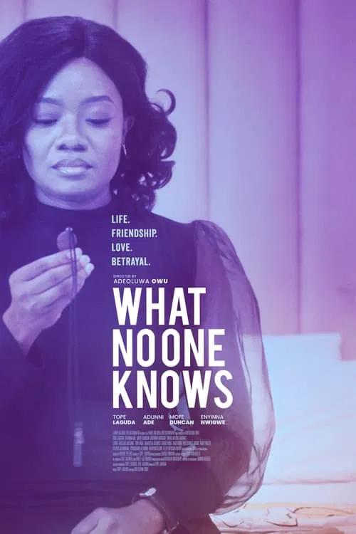 What No One Knows movie poster