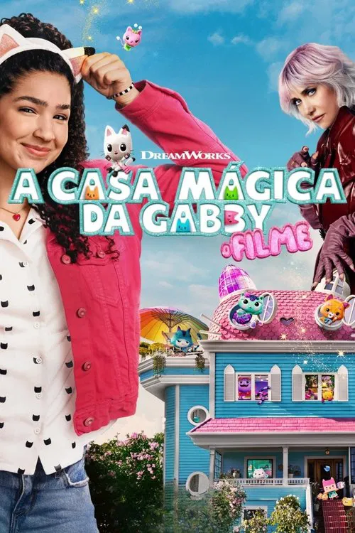 Poster do filme A Casa Mágica da Gabby: O Filme