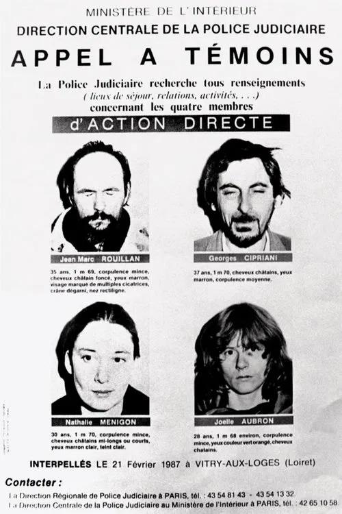 Histoire secrète d'Action directe movie poster
