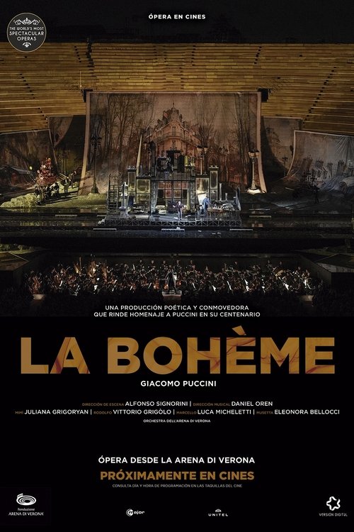 La Bohème - Arena di Verona movie poster
