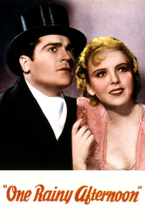 One Rainy Afternoon movie poster
