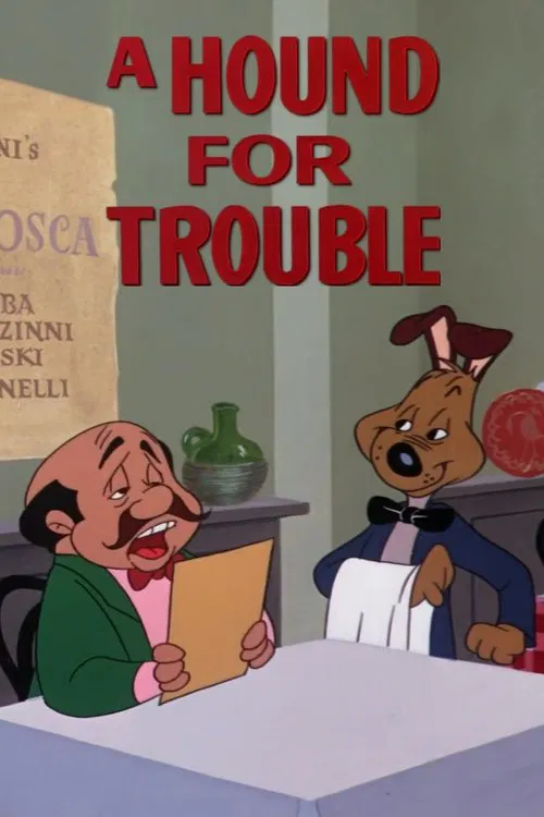 Poster do filme A Hound for Trouble