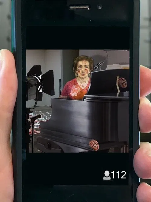 Poster do filme Three Short Animations on the Theme of 'Socially-Distanced' Zombie Movies