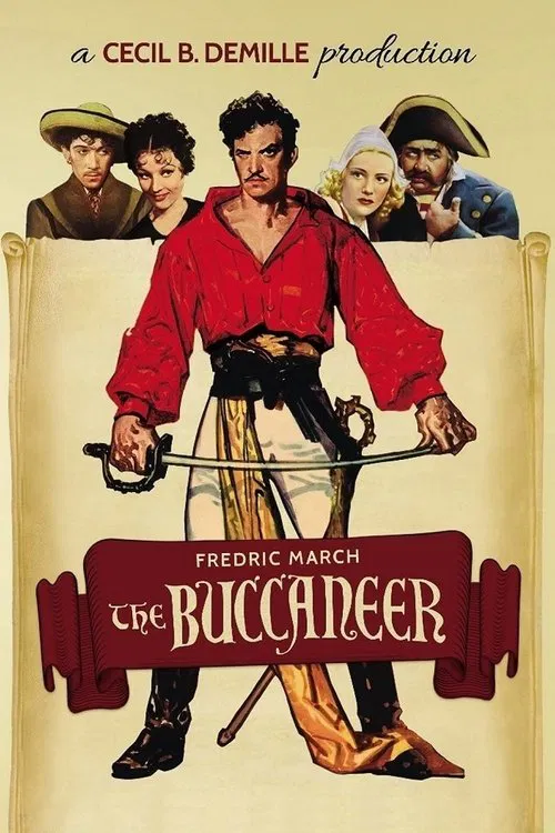 The Buccaneer movie poster
