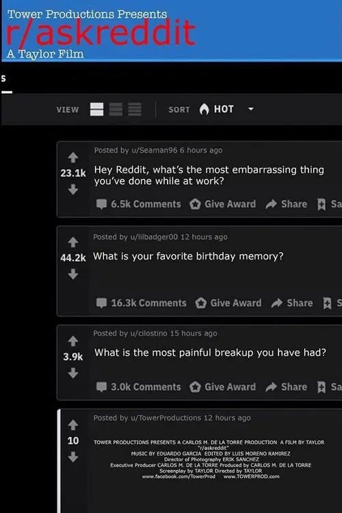 r/askreddit movie poster