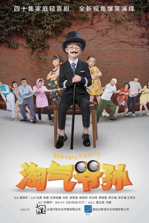 Naughty Family tv show poster