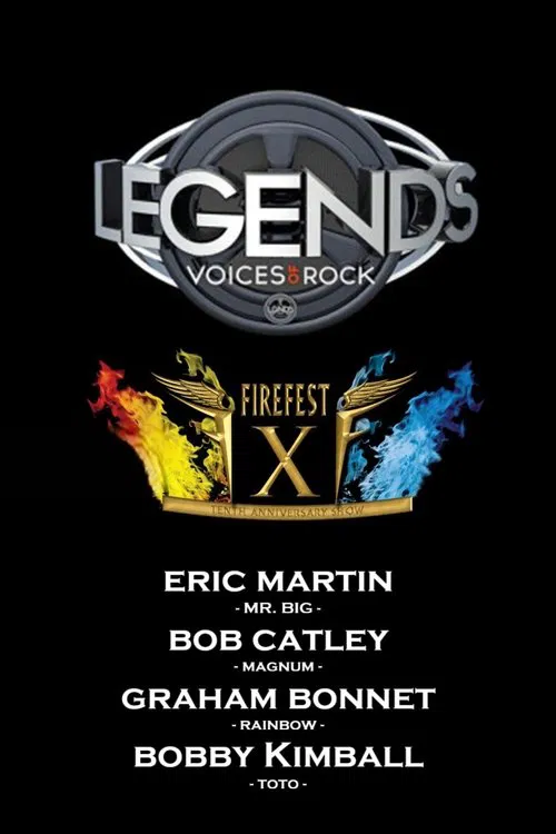 Poster do filme Legends of Rock: Live at Firefest X