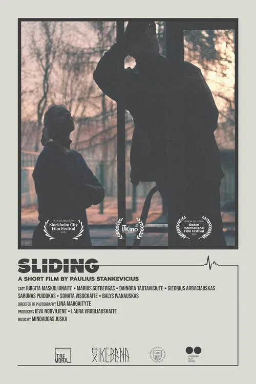 Sliding movie poster