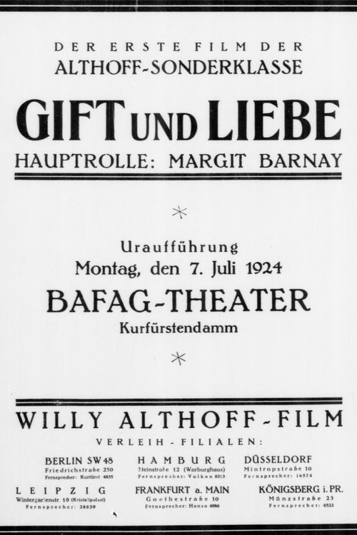 Gift und Liebe movie poster