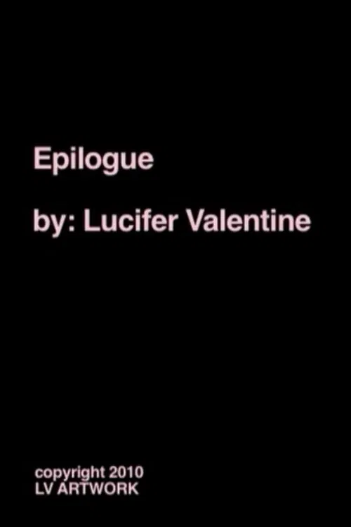 Epilogue movie poster