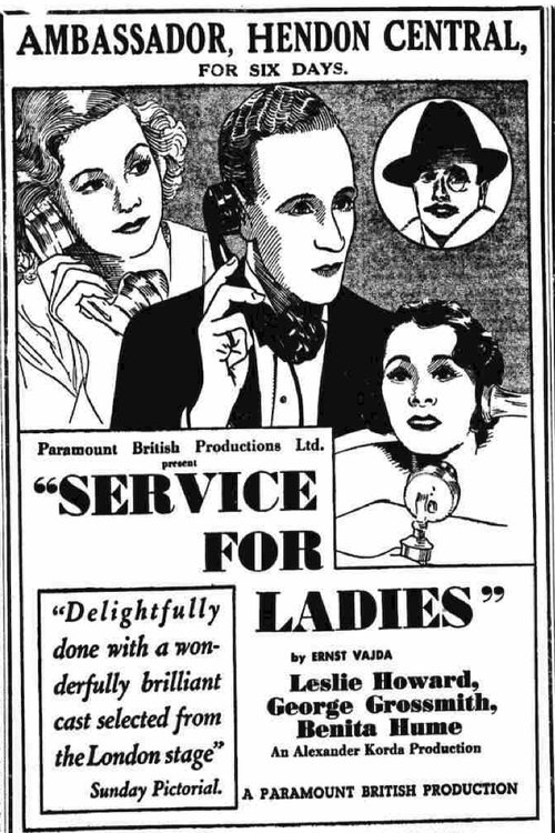 Service for Ladies movie poster