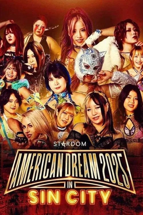 Stardom American Dream 2025 in Sin City movie poster