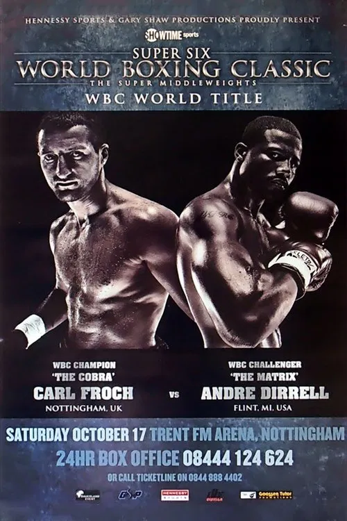 Carl Froch vs. Andre Dirrell movie poster