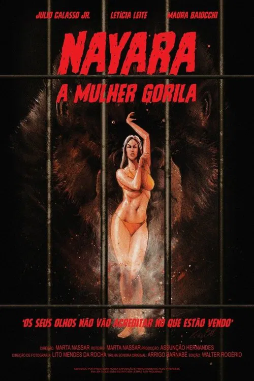 Nayara, A Mulher Gorila movie poster