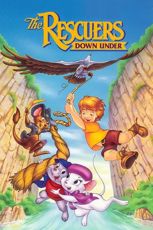 The Rescuers Down Under movie poster