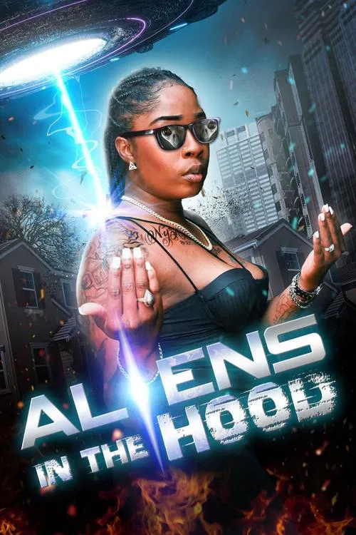 Poster do filme Aliens in the Hood