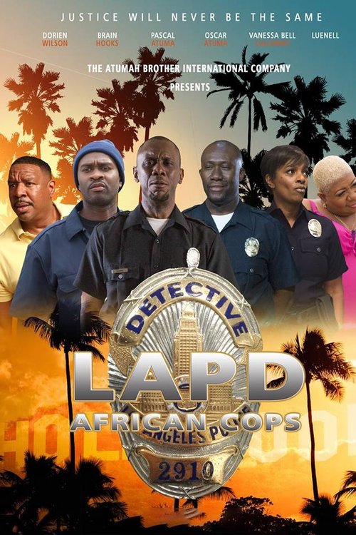 LAPD African Cops movie poster