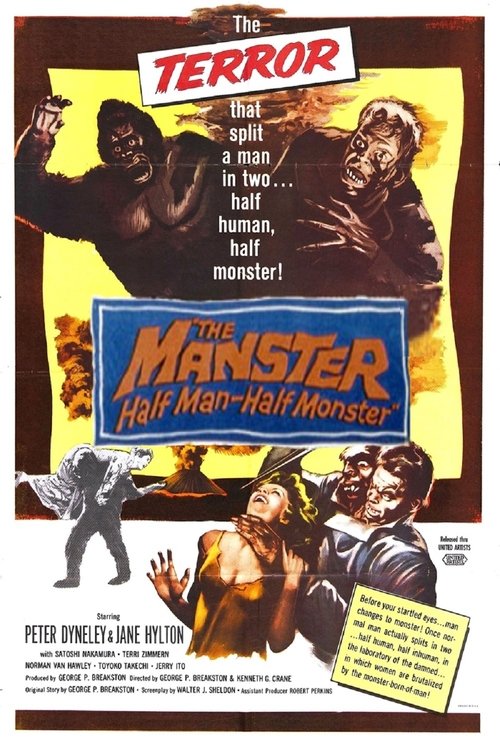 The Manster movie poster