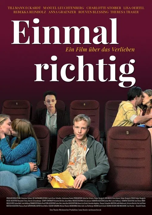 Einmal richtig movie poster