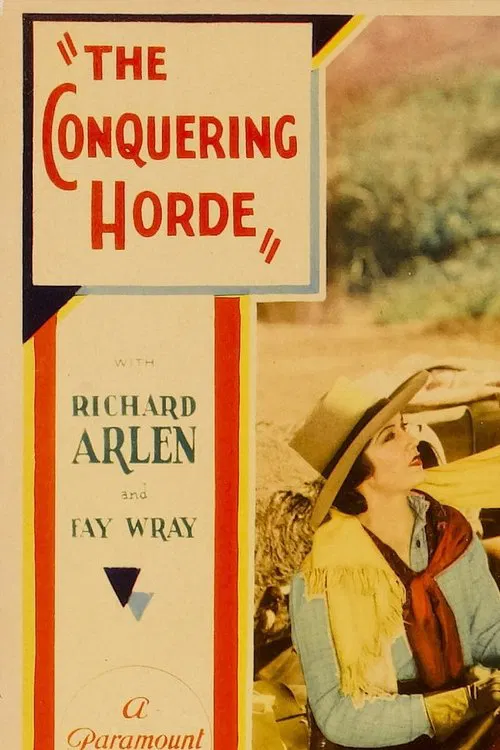 Poster do filme The Conquering Horde