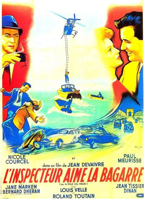 The Inspector Likes a Fight movie poster