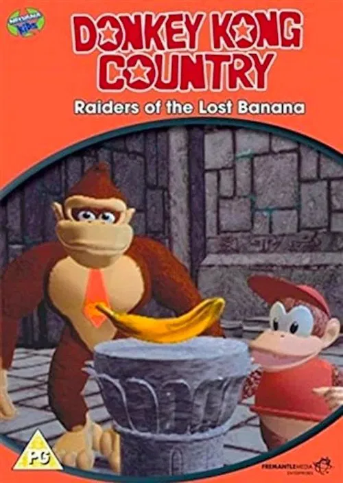Poster do filme Donkey Kong Raiders of the Lost Banana