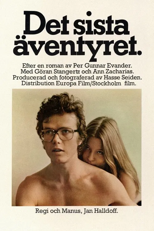 Poster do filme Det sista äventyret