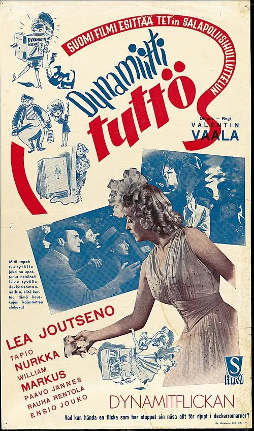 Dynamiittityttö movie poster