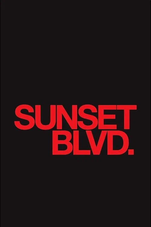 Sunset Blvd. movie poster