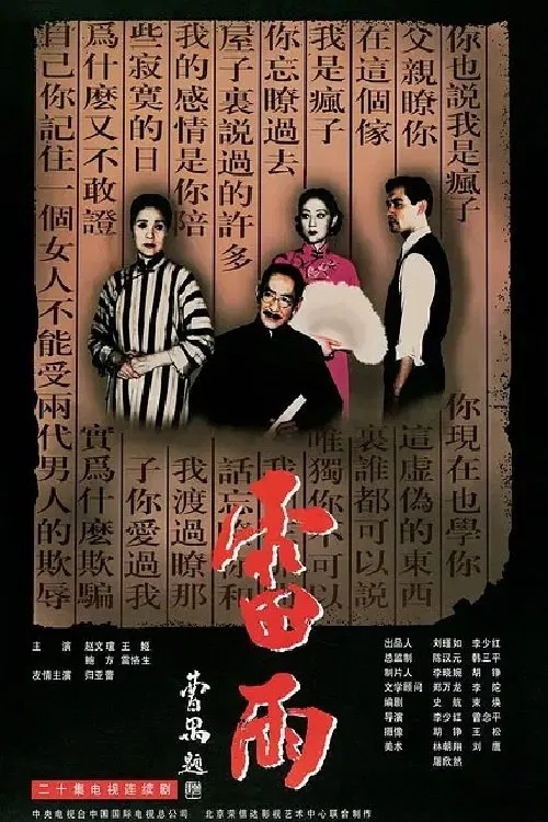 雷雨 tv show poster