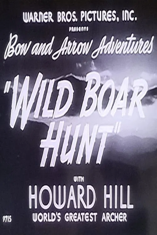 Wild Boar Hunt movie poster